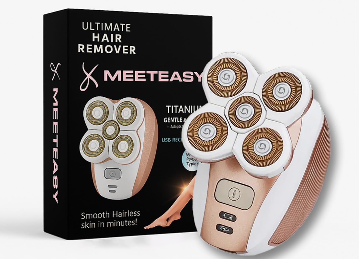 Electric Leg Shaver for Women