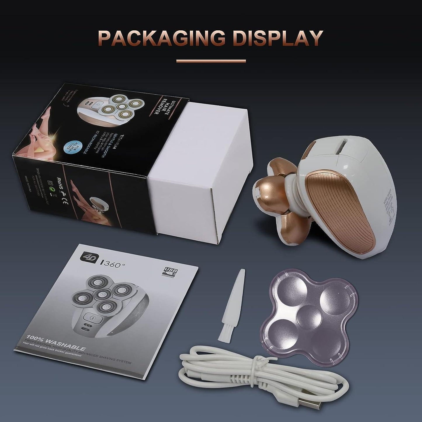 Electric Leg Shaver for Women